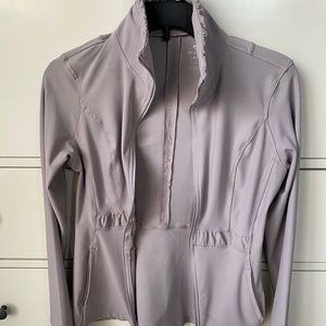 Light purple athletic jacket